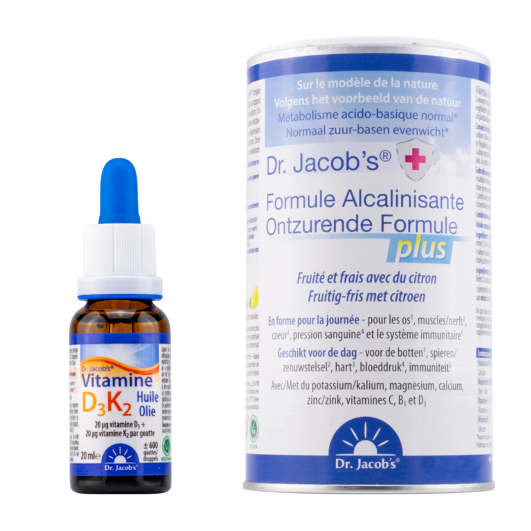 Vitamines D3K2 + Formule Alcalinisante Plus